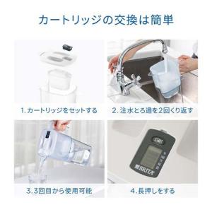 ブリタ ポット型浄水器 リクエリ マクストラプ...の詳細画像3
