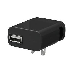グリーンハウス AC-USBアダプタ 1ポート 1A ブラック GH-AC-U1BK ( 1コ入 )/ グリーンハウス(GREEN HOUSE)