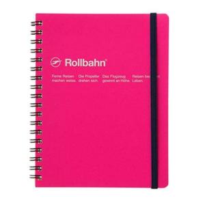 ロルバーン ポケット付メモ L レッド 500055-124 ( 1冊 ) : 爽快