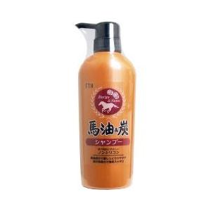 馬油＆炭 シャンプー ( 400ml )