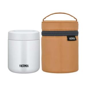 THERMOS　 サーモス スープジャー　イエロー　ネイビー　ホワイト　ブルー サーモス スープジャーセット JBT-401 クリームホワイト ＆ RES-002