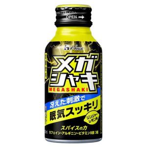 メガシャキ ( 100ml*6本入 )/ メガシャキ ( ハウス  眠気スッキリ ジンジャー レモン 炭酸 )｜soukai