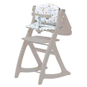 すくすくチェア スリム-J チェアクッション アニマルグレー ( 1個 )/ 大和屋