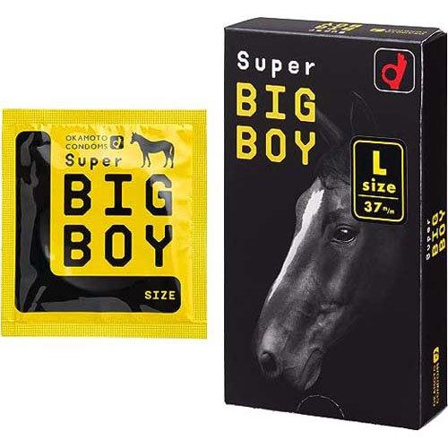 コンドーム オカモト スーパービッグボーイ ( 12コ入 ) ( 避妊具 )