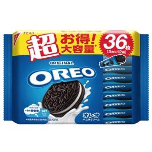 オレオ メガパック バニラクリーム 36枚×15個セット/クッキー クリーム