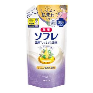 BATHCLIN 薬用入浴液 天然ラベンダーの香り　 ボトルと詰め替えのセット 薬用入浴液 天然ラベンダーの香り つめかえ用 1,550mL | バスクリン