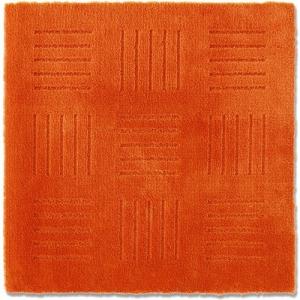 ピタプラス ブリック ジョイントキッチンマット 約45*60cm オレンジ