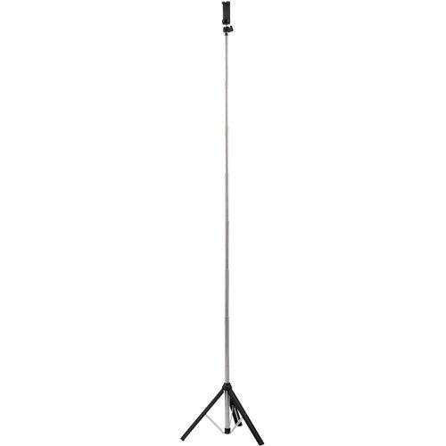 エレコム スマホ用三脚 ロングタイプ 最長160cm ワンボタン組み立て 軽量 P-STSRSLBK...