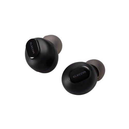 エレコム ワイヤレスイヤホン Bluetooth 5.3 低遅延 タッチセンサー ブラック ( 1個...