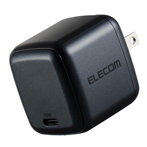 エレコム USB Type-C コンセント 充電器 急速 70W ミッドナイト ( 1個 )