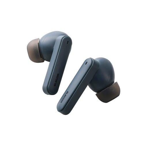 エレコム ワイヤレスイヤホン Bluetooth 5.2 ハイレゾ LDAC対応 ブルーブラック (...