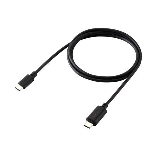 エレコム マグネット 充電ケーブル USB-C 60W PD対応 着脱式コネクタ 1m ブラック (...