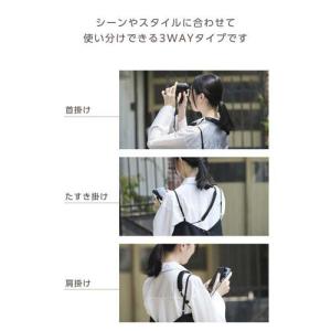 エレコム カメラストラップ 首掛け チェキ i...の詳細画像2
