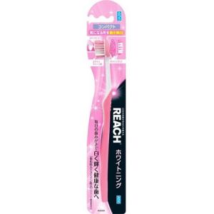 REACH ホワイトニング歯ブラシ 40本セット リーチ ホワイトニング とってもコンパクトやわらかめ ( 1本入