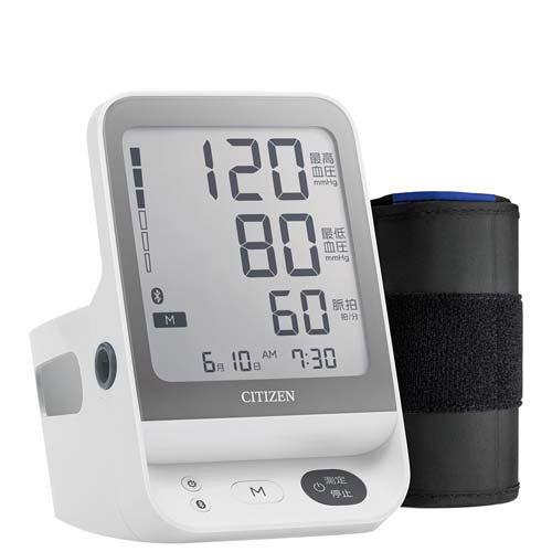シチズン 上腕式血圧計 CHUH904C スマホ連携でグラフ管理 ACアダプター付属 大画面 ( 1...