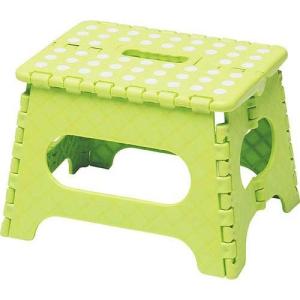 トレードワン セノ・ビーLITE 22cm グリーン 折りたたみ踏み台 滑り止め付 ( 1台 )/ セノ・ビー