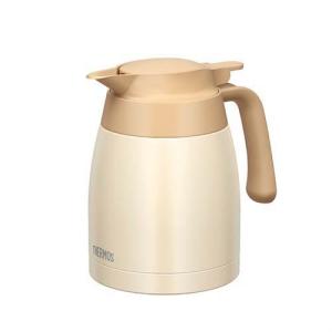 サーモス ステンレスポット 1L クリームホワイト TTB-1001 CRW ( 1個 )/ サーモス(THERMOS)