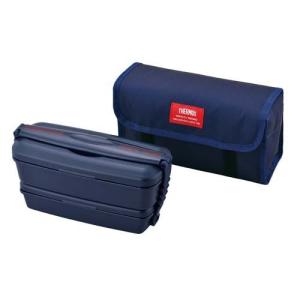 サーモス フレッシュランチボックス 0.8L ブラックボーダー DSA-804W