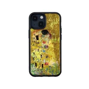 アイキンス iPhone 13 mini 天然貝ケース 接吻 I21038i13MN / アイキンス