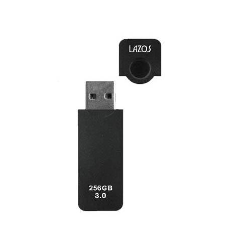 LAZOS キャップ式 USBフラッシュメモリ 256GB L-US256-CPB ( 1個 )