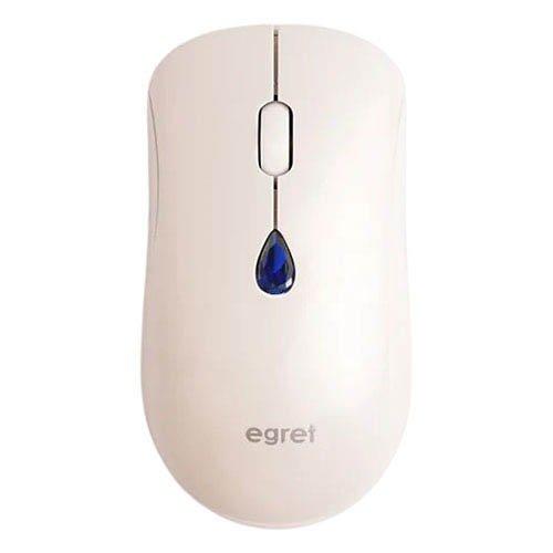 EGRET ワイヤレスジュエリーマウス 誕生月別の人工宝石ボタン 9月 サファイヤ ( 1個 )