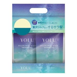 YOLU メロウナイトリペア シャンプー＆トリートメント セット（350ml＋350g）×1個の商品画像