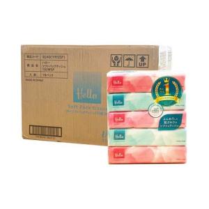 ハロー ソフトパックティッシュ ケース販売 18パック )/ ハロー