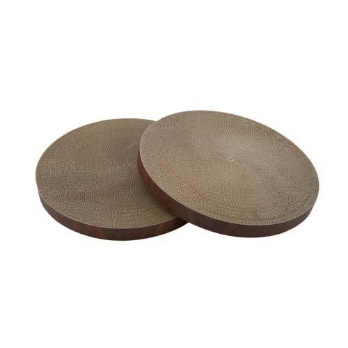 猫壱 バリバリボウルXL 交換用つめとぎ ダークブラウン ( 2個入 )/ 猫壱