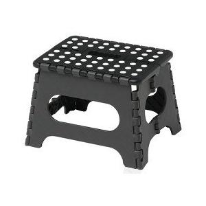 トレードワン セノ・ビー 22cm ブラック 折りたたみ踏み台 滑り止め付 ( 1台 )/ セノ・ビー