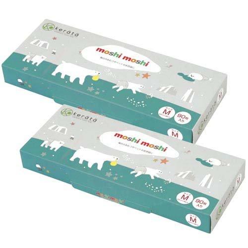 moshimoshi おむつ 防臭袋 M ( 90枚入×2個 )/ ケラッタ