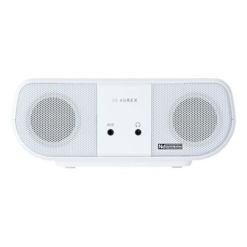 AUREX(オーレックス) Bluetooth対応 CDラジオ ホワイト AX-ANC1 ( 1台 ...