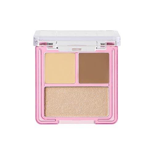 花道3Dパレット 02 立体彫り深ブラウン ( 3.8g )