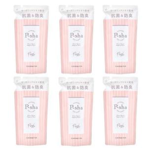 P-sha(パーシャ) 柔軟剤 詰め替えセット フローラルローズの香り ( 480ml×6袋 )/ P-sha(パーシャ)｜soukai