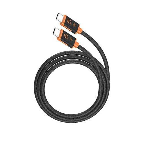 USB-C to C 充電／通信ケーブル PD 100W対応 1.8m JUCX25L18 ( 1個...