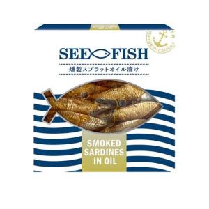 SEEFISH シーフィッシュ スモークドオイルスプラット 120g nakato