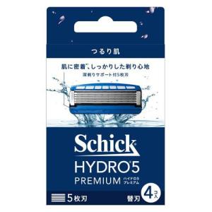 シック ハイドロ5プレミアム つるり肌へ 替刃 ( 4個入 )/ シック｜soukai