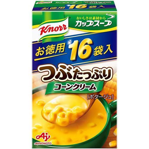 クノール カップスープ つぶたっぷりコーンクリーム ( 16袋入 )/ クノール