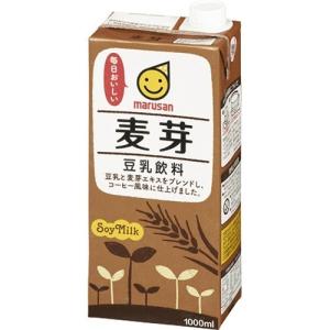 マルサン 豆乳飲料 麦芽 ( 1L*6本入 )/ マルサン｜soukai