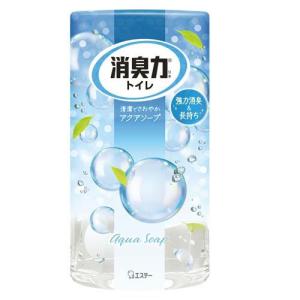 トイレの消臭力 消臭芳香剤 トイレ用 アクアソープの香り ( 400ml )/ 消臭力｜soukai