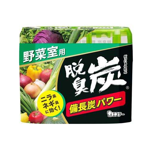 脱臭炭 野菜室用 脱臭剤(炭ゼリー140g+ニオイ吸着袋1コ) ( 1個 )/ 脱臭炭