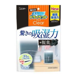 備長炭ドライペット クリア 除湿剤 湿気取り 脱臭 スタンドパックタイプ ( 350ml )/ ドライペット｜soukai