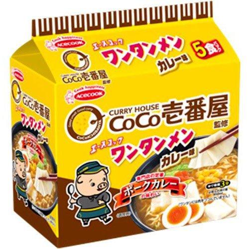 ワンタンメンCoCo壱番屋カレー ( 5食入 )