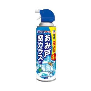 虫こないアース あみ戸 窓ガラスに 網戸 虫除け 殺虫剤 スプレー ( 450ml )/ 虫こないアース ( 虫よけ 虫除け 殺虫剤 網戸 退治 駆除 対策 スプレー )｜soukai