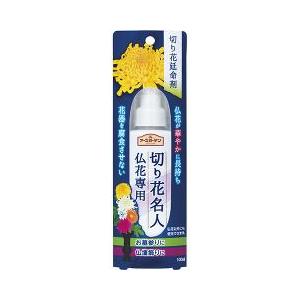 アースガーデン 切り花延命剤 切り花名人 仏花専用 ( 100ml )/ アースガーデン｜soukai