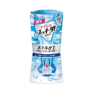 トイレのスッキーリ！ Sukki-ri！ 消臭芳香剤 フローラルソープの香り ( 400ml )/ スッキーリ！(sukki-ri！)｜soukai