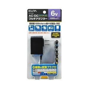 エルパ AC-DCマルチアダプター 6V ACD-060S ( 1コ入 )/ エルパ(ELPA)