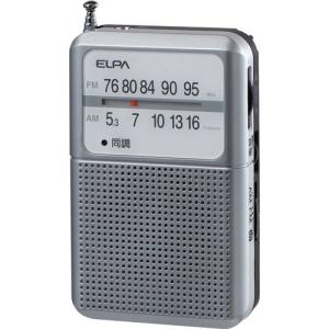 エルパ(ELPA) AM／FM 電池長持ちラジオ ER-P80F ( 1個 )/ エルパ(ELPA)｜soukai