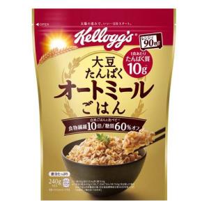 ケロッグ 大豆たんぱく オートミールごはん