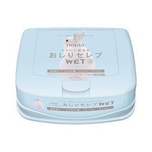 ネピア おしりセレブ ウェット 本体 無香料 ( 40枚入 )/ ネピア(nepia
