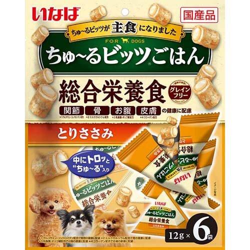 いなば ちゅ〜るビッツごはん とりささみ ( 12g*6袋入 )